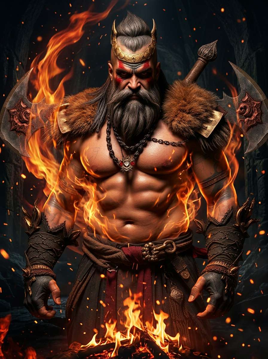 Barbarian class portrait