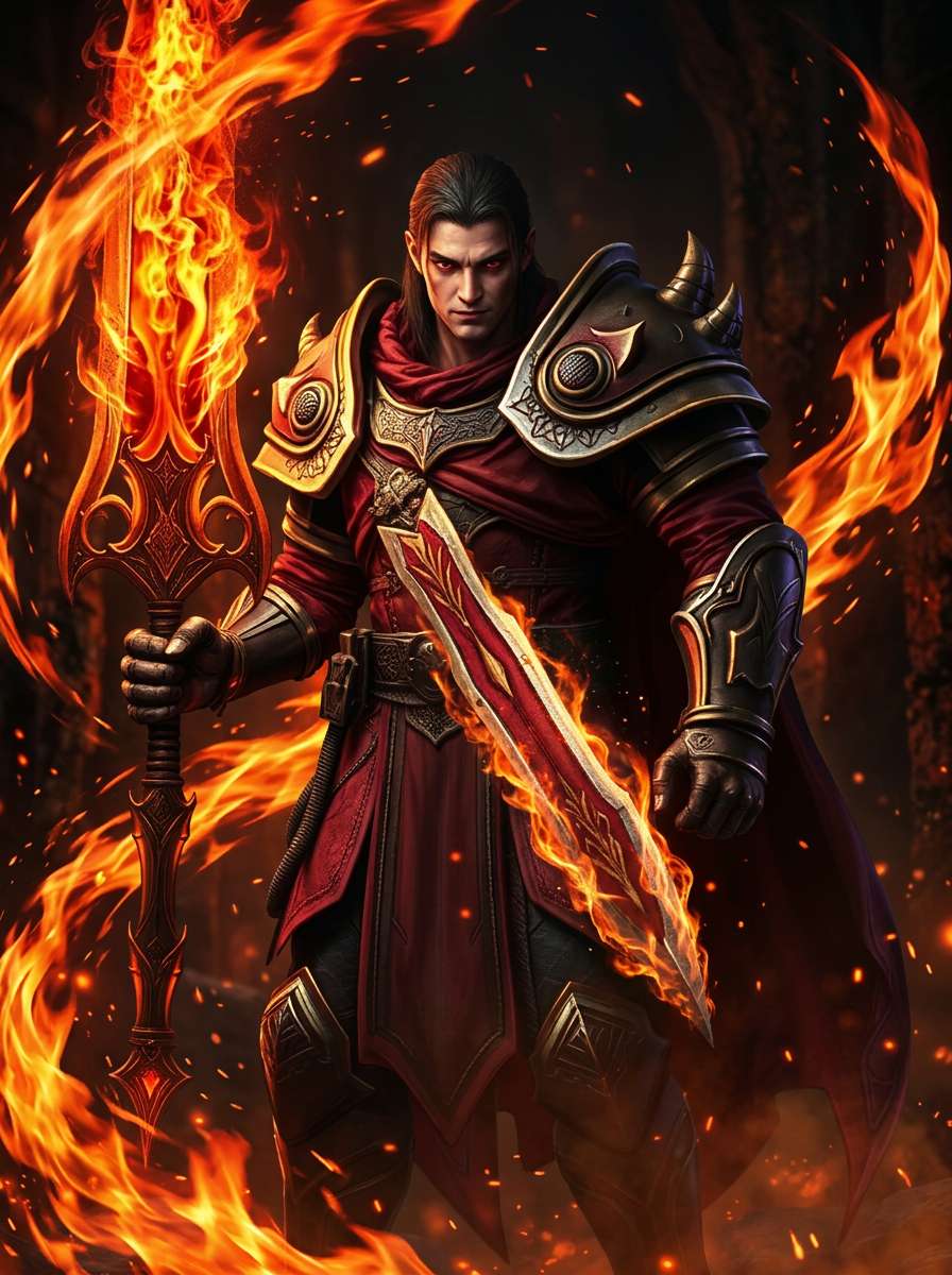 Warrior class portrait