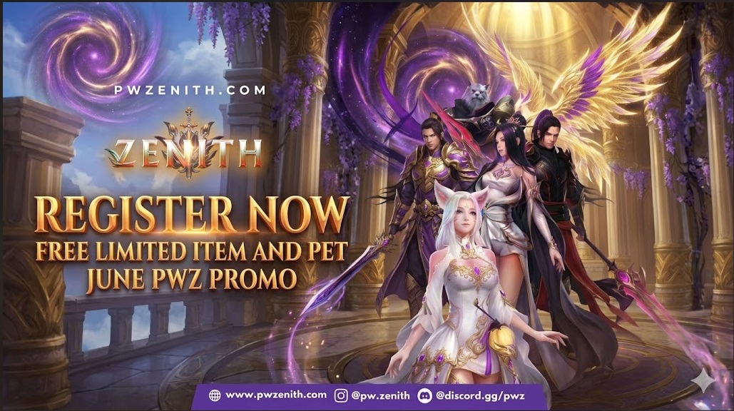 FREE ITEM FOR ZENITH JUNE REGISTRATION ACCOUNT